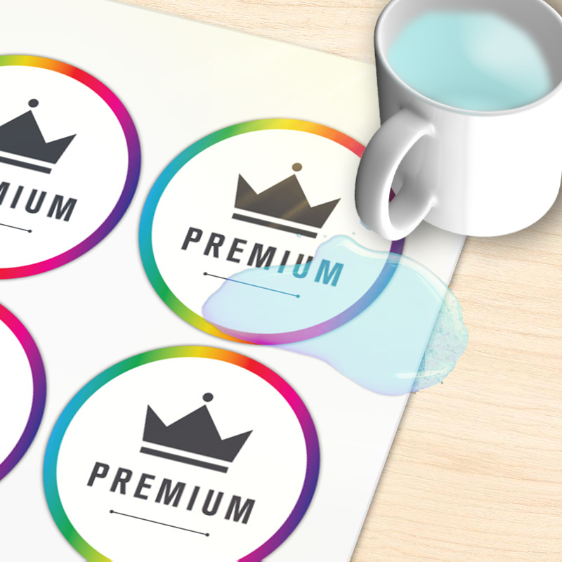 Waterproof Label Sticker (Standard Type) Botak Sign Pte Ltd