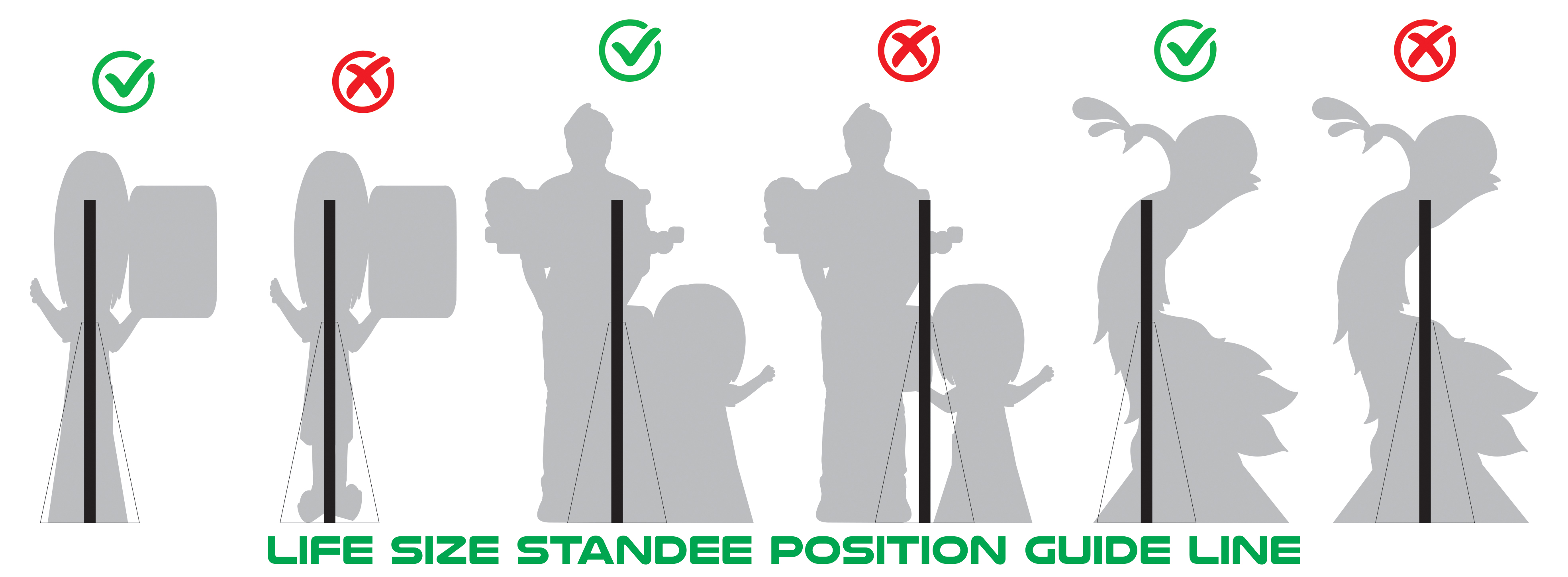 Life size standee guide line-NEW
