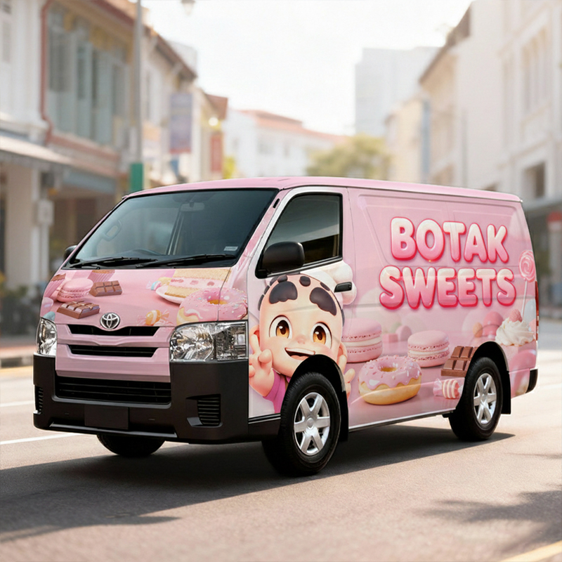 Vehicle Wrap Stickers