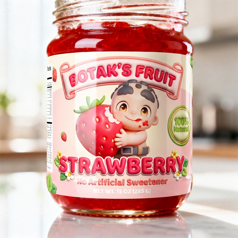 Waterproof Bottle Label Stickers