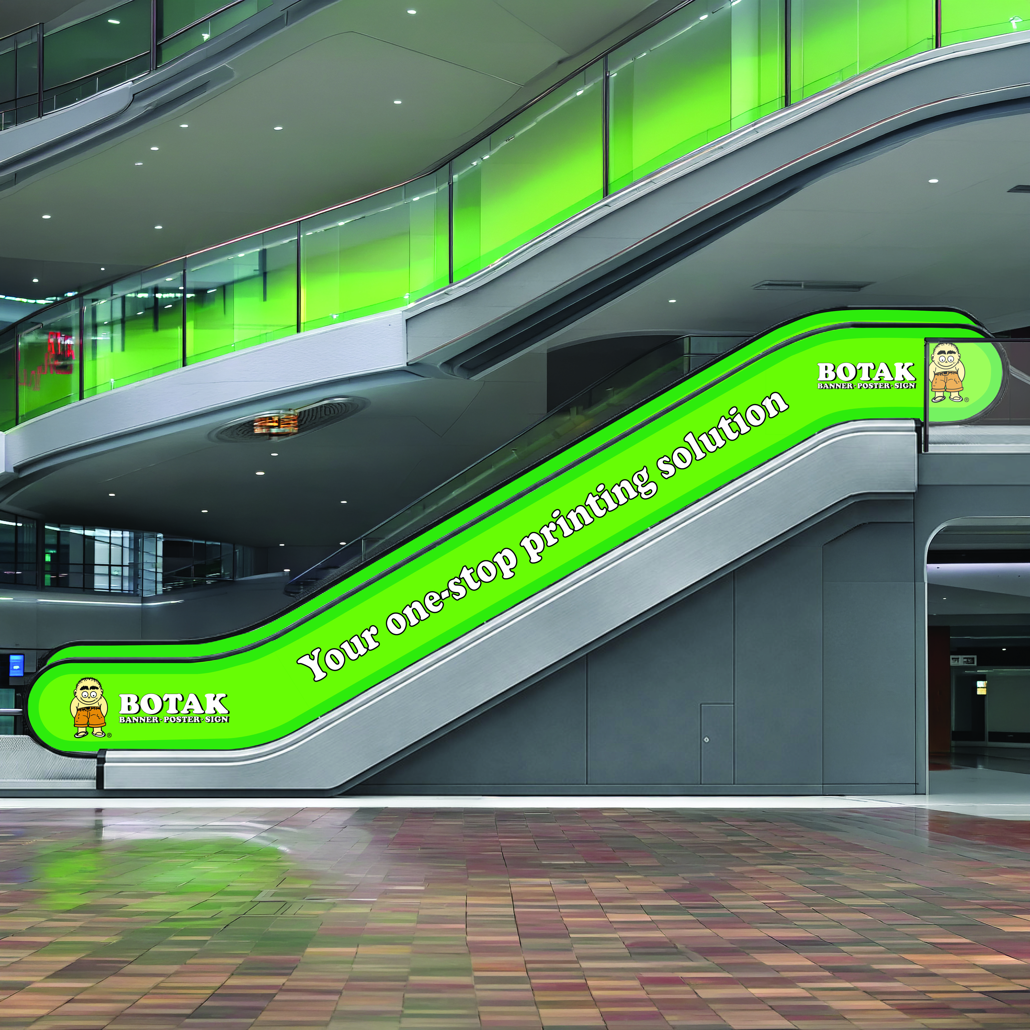 Escalator Stickers
