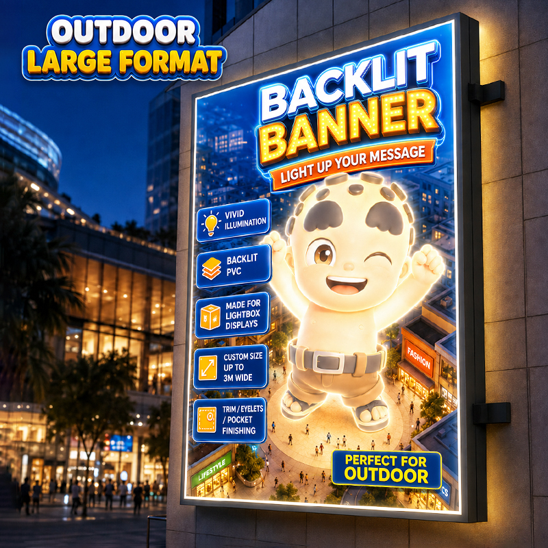 Backlit Banner