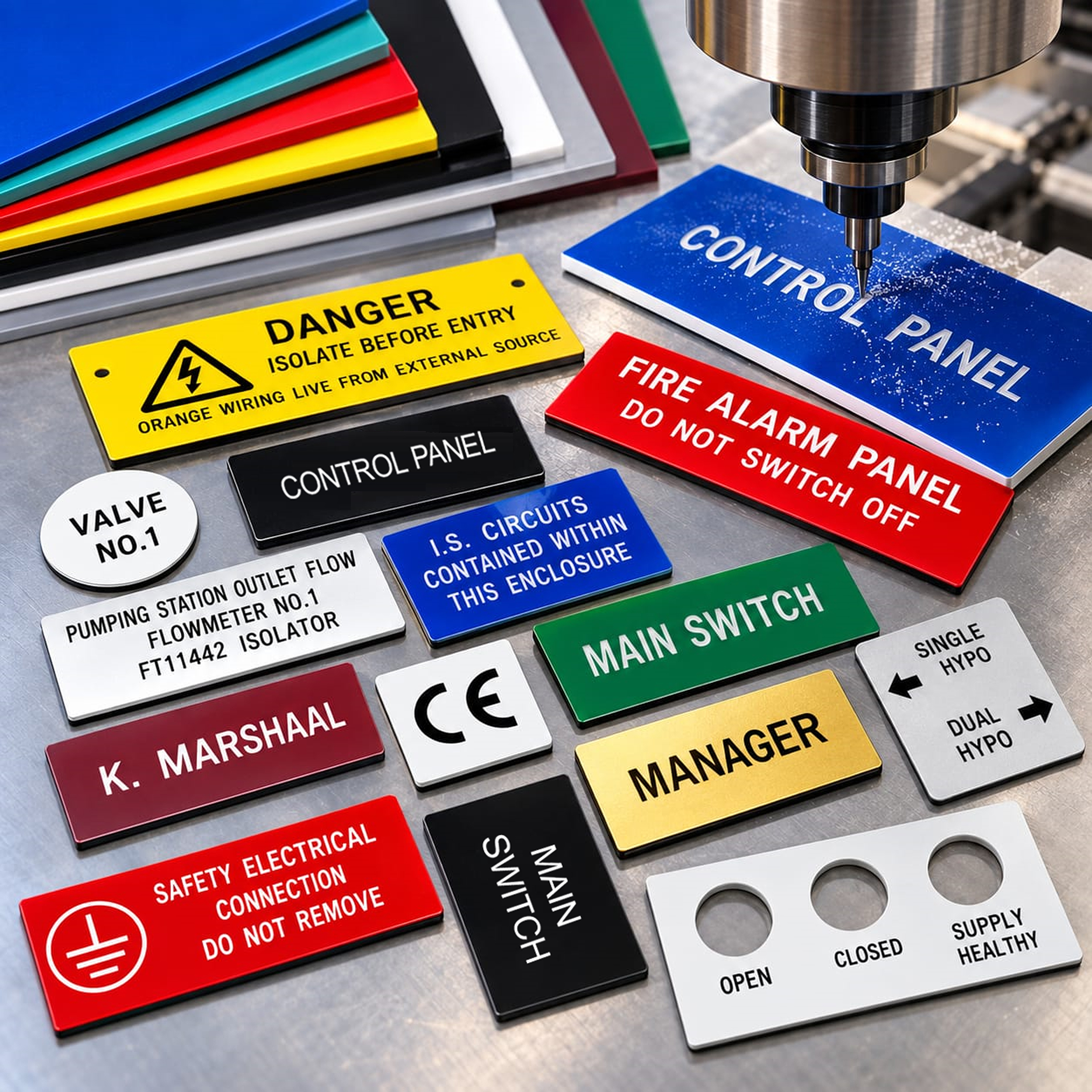 ABS Plastic Nametag
